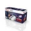 Tefal EasyGliss Plus FV5714 strijkijzer droog- en stoomstrijkijzer Durilium-strijkzool 2400 W bordeaux, wit