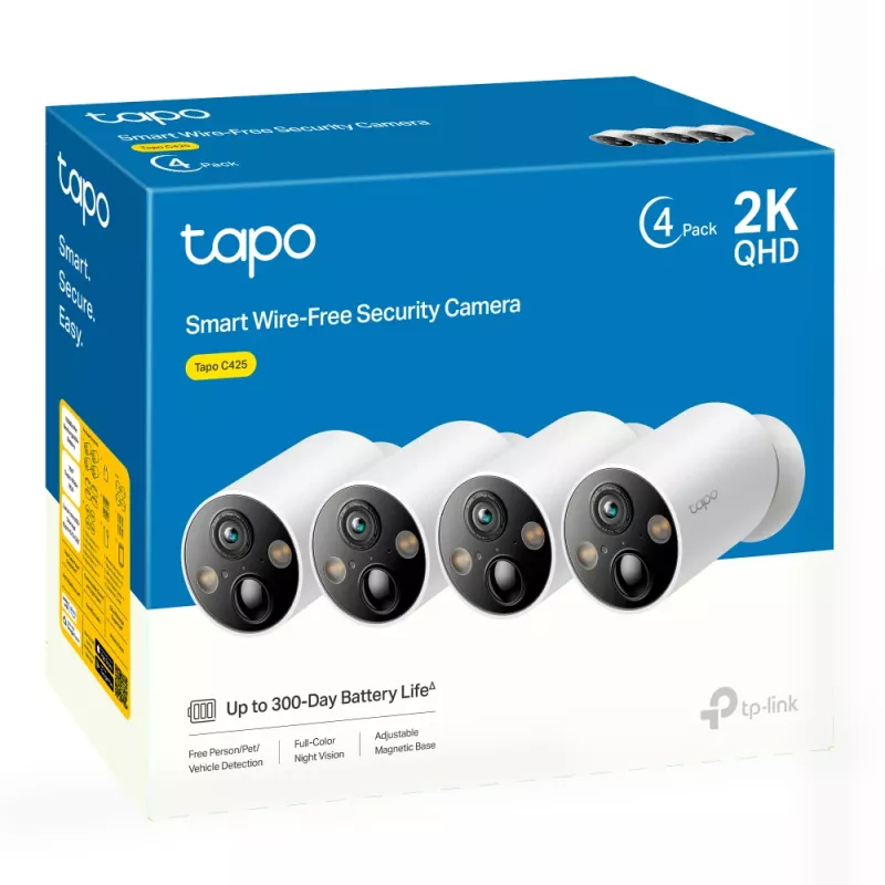 IP-beveiligingscamera TP-Link Tapo C425 2560 x 1440 buiten