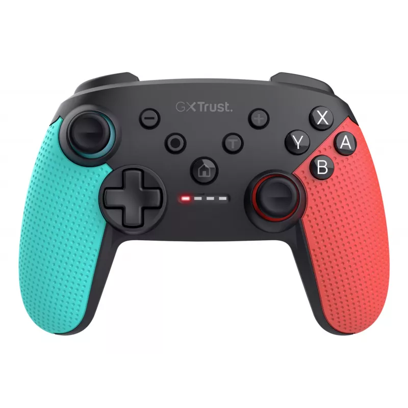 Trust GXT 1246B Muta zwart, blauw, rood Bluetooth gamepad Nintendo Switch, Nintendo Switch Lite