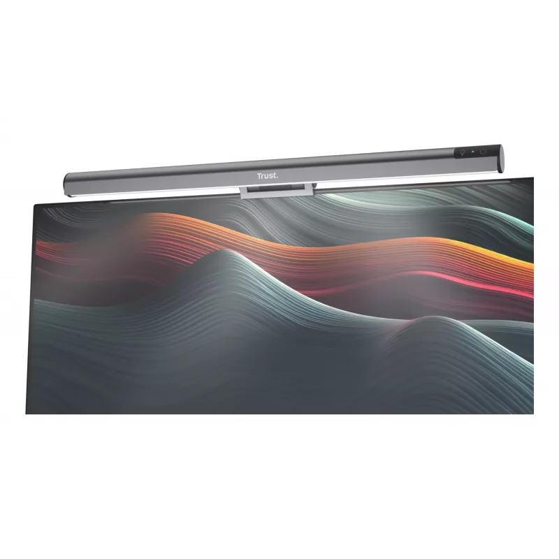 Tafellamp Trust Shyne niet-vervangbare gloeilamp zwart USB-gevoed 70 mm hoogte