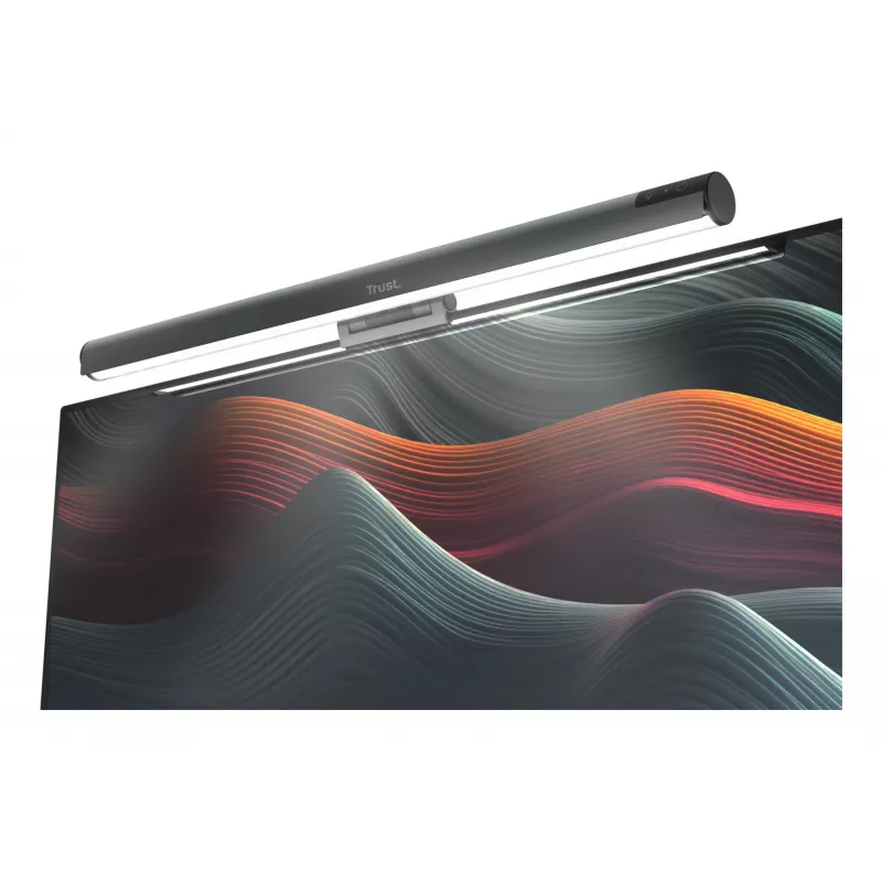 Tafellamp Trust Shyne niet-vervangbare gloeilamp zwart USB-gevoed 70 mm hoogte