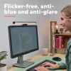 Tafellamp Trust Shyne niet-vervangbare gloeilamp zwart USB-gevoed 70 mm hoogte