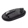 Muis TRUST Seron slank Multi — ambidextreuze bureaumuis, optisch 3200 DPI, RF draadloos + Bluetooth, 7 knoppen, zwart