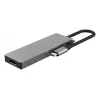 USB Type-C-hub TRUST 26062 — HDMI + USB 3.2 Gen 1 Type-A & Type-C, grijs, 5 aansluitingen