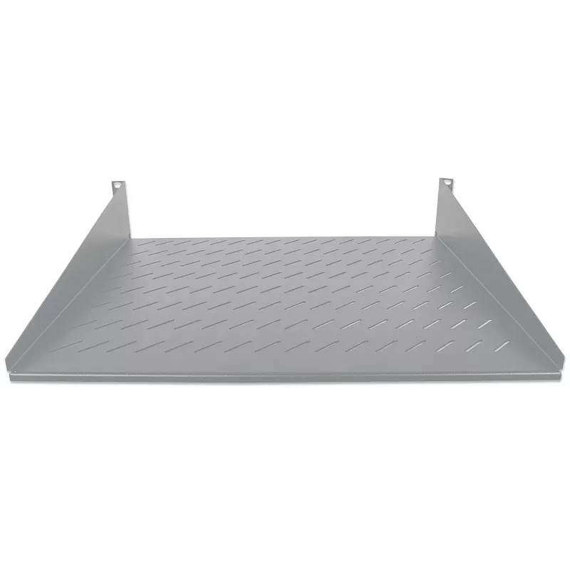 Intellinet 19 inch draagarmlegbord, 2U, 2-punts frontmontage, 250 mm diepte, max. 25 kg, grijs, drie jaar garantie