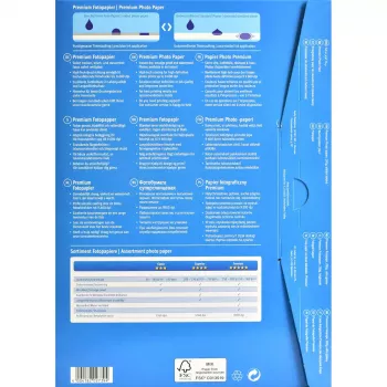 Fotopapier Avery Inkjet 2x20 vel A4 hoogglanzend wit