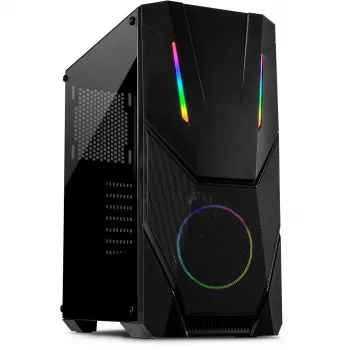 PC-behuizing Inter-Tech IT-3303 HORNET tower zwart