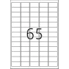 Adresetiketten Premium HERMA A4 38,1x21,2 mm 6500 stuks