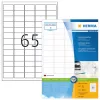 Adresetiketten Premium HERMA A4 38,1x21,2 mm 6500 stuks
