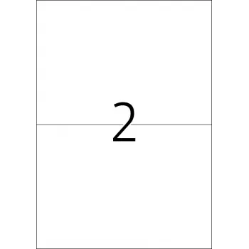 Zelfklevende printeretiketten HERMA Labels Premium A4 210x148 mm