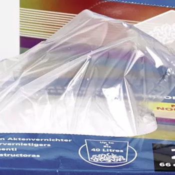 Rexel kunststof afvalzakken voor breedinvoer papierversnipperaars 175L (verpakking van 100)