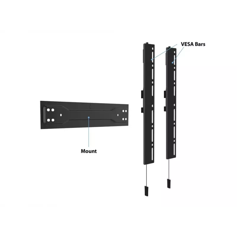 Multibrackets M VESA wandbeugel super slank Fixed 400 MAX