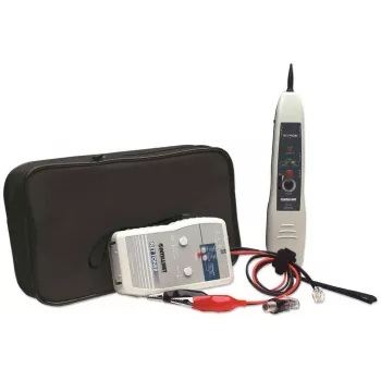 Intellinet netwerktester en toner en testset, toongenerator, test datacom-, telekom-, beveiligings-, video- en audionetwerken, tweestanden-schakelaar voor enkel- of meertoon-signaal, opbergtas