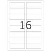Adresetiketten Premium HERMA A4 88,9x33,8 mm 1600 stuks