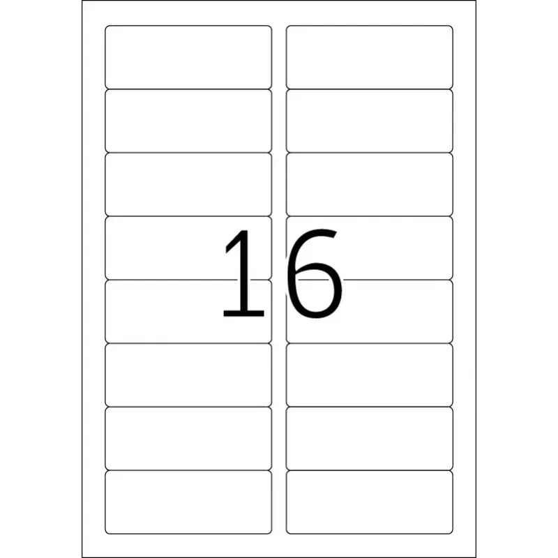 Adresetiketten Premium HERMA A4 88,9x33,8 mm 1600 stuks