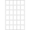 Veelzijdige etiketten HERMA 19x27 mm wit papier mat handbeschriftung