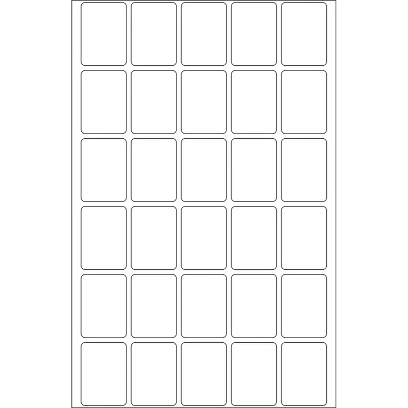 Veelzijdige etiketten HERMA 19x27 mm wit papier mat handbeschriftung