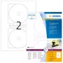 Zelfklevende printeretiketten HERMA cd-etiketten Maxi A4 Ø 116 mm