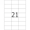 Zelfklevende printeretiketten HERMA Labels Premium A4 70x42,3 mm