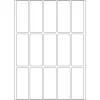 Veelzijdige etiketten HERMA 20x50 mm wit papier mat handbeschriftung 480 stk.