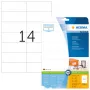 Zelfklevende printeretiketten HERMA Premium A4 105x42,3 mm 350 stuks