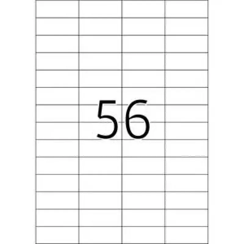 Ablösbare etiketten HERMA A4 52,5x21,2 mm wit 1400 stuks