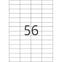 Ablösbare etiketten HERMA A4 52,5x21,2 mm wit 1400 stuks