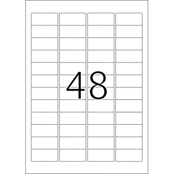 Zelfklevende printeretiketten HERMA Labels A4 45,7 x 21,2 mm