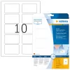 Zelfklevende etiketten HERMA naam-/textieletiketten A4 80x50 mm