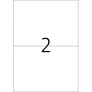 Zelfklevende printeretiketten HERMA Labels Premium A4 210x148 mm