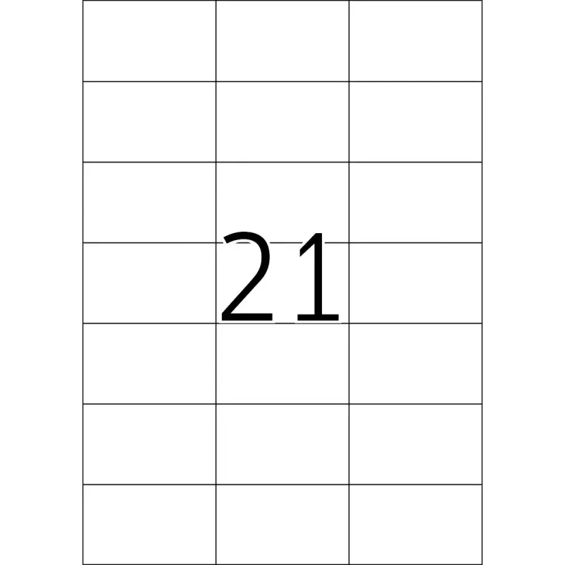 Zelfklevende printeretiketten HERMA Labels A4 70x42,3 mm