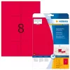 Zelfklevend printeretiket HERMA neon-etiketten A4 99,1x67,7 mm