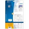 Zelfklevende printeretiketten HERMA diepvriesetiketten A4 1625 stuks