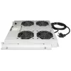 Intellinet 4-ventilator ventilatorunit voor 19 inch racks, dakmontage, met thermostaat, grijs