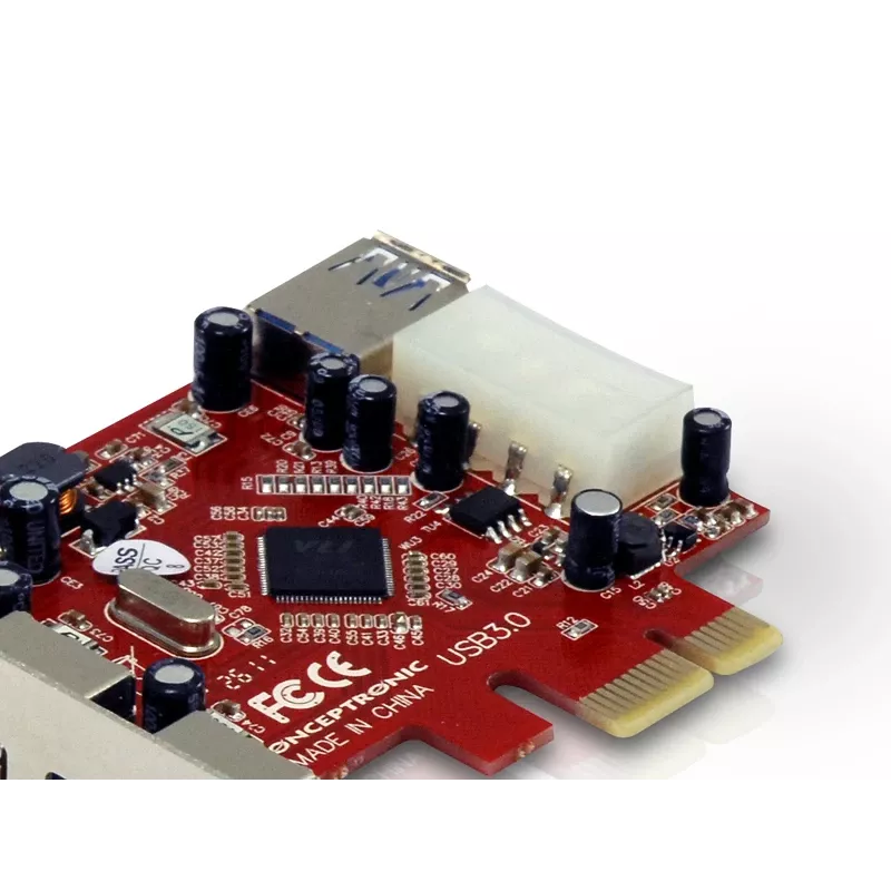 PCI Express-kaart Conceptronic C4USB3EXI 4-poorts USB 3.0