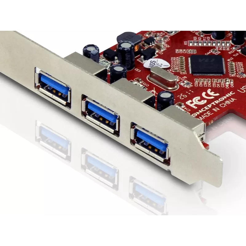 PCI Express-kaart Conceptronic C4USB3EXI 4-poorts USB 3.0