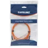 Intellinet glasvezel-patchkabel, OM2, SC/SC, 2 m, oranje, duplex, multimode, 50/125 µm, LSZH, glasvezel, levenslange garantie