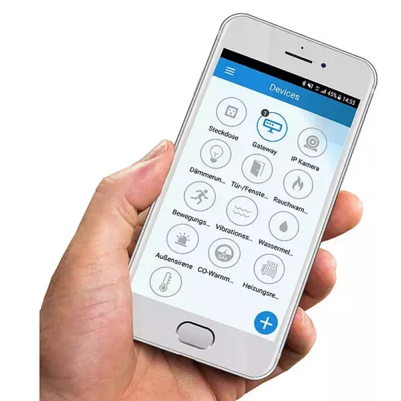 Beveiligingsalarmsysteem Olympia ProHome 8700 Wi-Fi wit