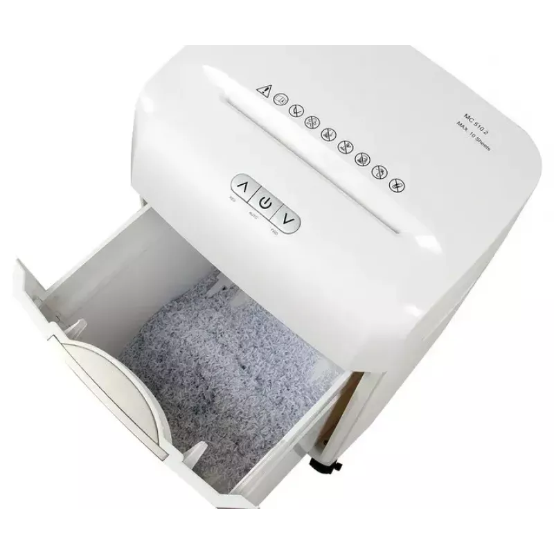 Papiervernietiger Olympia MC 510.2 microsnede 65 dB 22 cm wit