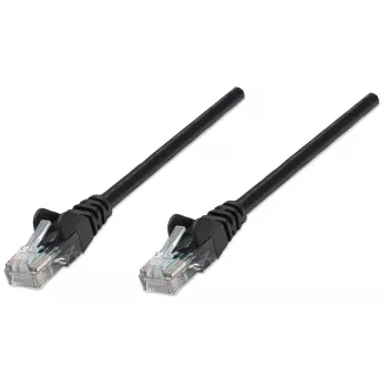 Intellinet netwerk-patchkabel, Cat6, 15 m, zwart, CCA, U/UTP, PVC, RJ45, vergulde contacten, snagless, met trekontlasting, levenslange garantie