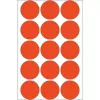 Meerdoelige etiketten HERMA 480 stuks rond rood 32 mm