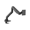 Equip 17 inch-49 inch heavy-duty monitor-tafelbeugel, zwart