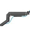 Equip 17 inch-49 inch heavy-duty monitor-tafelbeugel, zwart