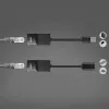 Lindy 60m USB 1.1 Cat.6 extender basic, netwerkzender & -ontvanger, 60 m, 12 Mbit/s, Cat5e, Cat6, zwart, kunststof