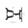 Full Motion dual monitorbeugel Multibrackets M VESA Flexarm XL