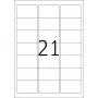 Herbruikbare adresetiketten HERMA 63,5x38,1 mm 2100 stuks