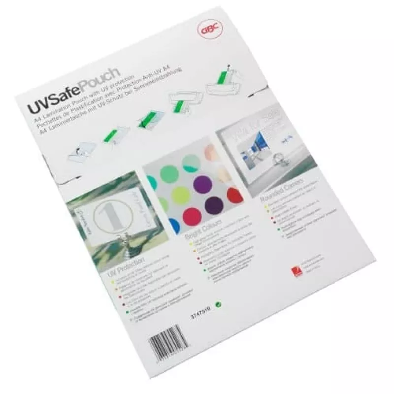 GBC lamineerhoes A4 UV-bestendig 150 micron, glanzend, A4, 100 stuks