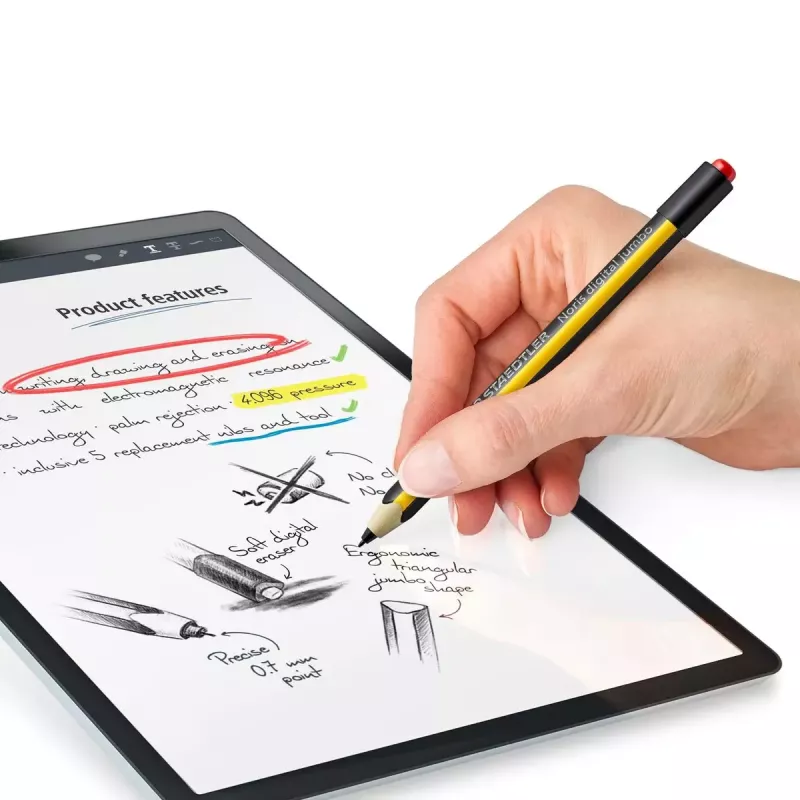 Styluspen Staedtler 180J 22-1 zwart geel