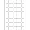 Multifunctionele etiketten HERMA 12x18 mm wit verplaatsbaar/verwijderbaar papier mat