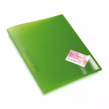 HERMA 1421 zelfklevende visitekaarthouders, 95 x 60 mm, transparant PP, 24 stuks